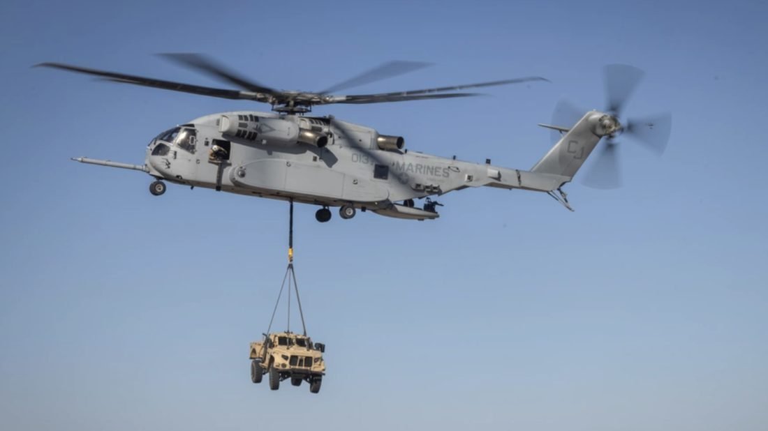 Sikorsky CH-53 Sea Stallion heavy-lift helicopter